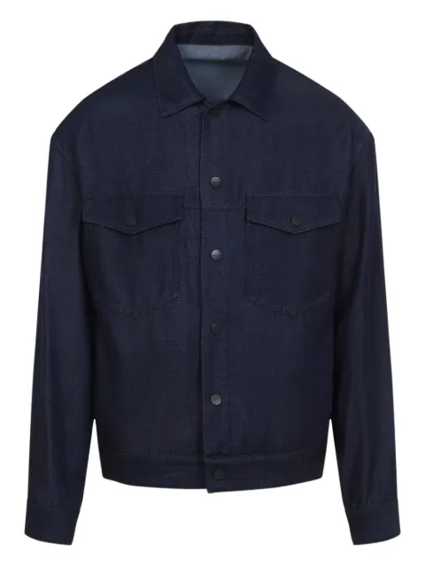 Giorgio Armani buttoned pocket jacket