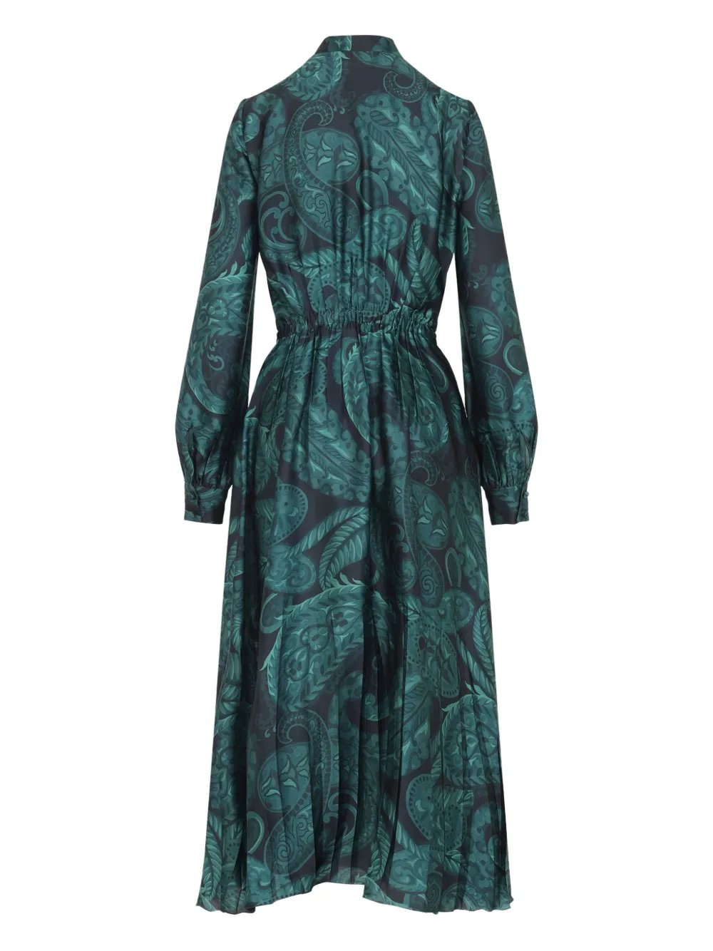 ETRO Midi-jurk met lange mouwen - Groen