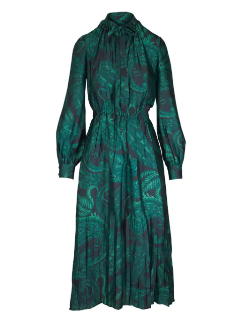 ETRO long-sleeve midi dress
