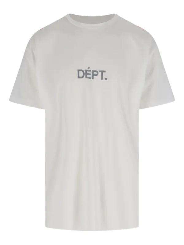 定価60000円確実正規品GALLERY DEPT ホワイト Tシャツ Lサイズ GALLERY DEPT. ロゴ Tシャツ | ホワイト | FARFETCH JP