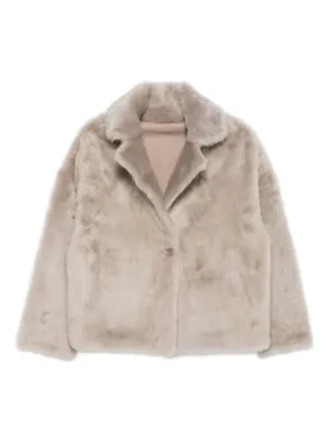 Jil Sander リバーシブル ムートンジャケット | ニュートラル
