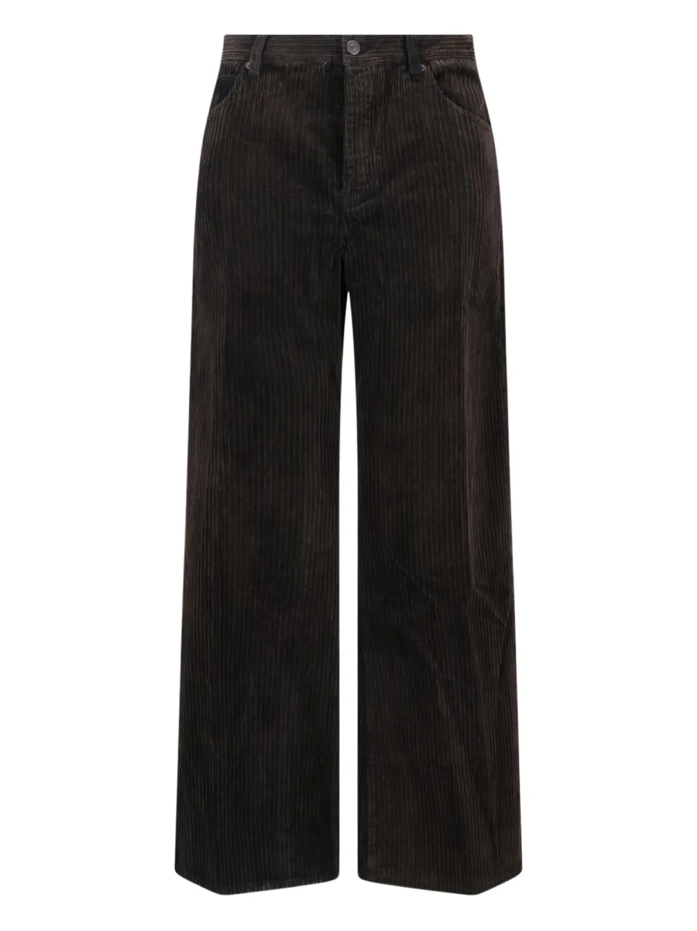 FRAME corduroy-effect trousers | Brown | Image 1