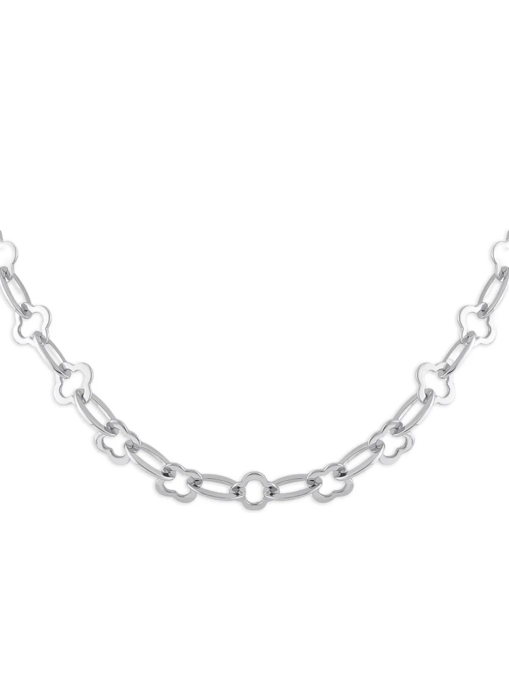 Van Cleef & Arpels Alhambra ネックレス 18Kホワイトゴールド - シルバートーン Van Cleef & Arpels Alhambra ネックレス 18Kホワイトゴールド - シルバートーン