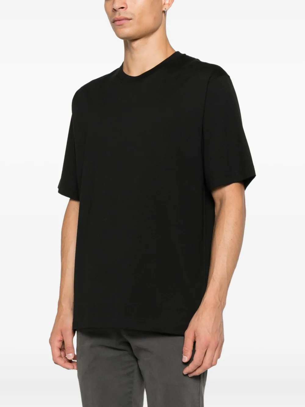 Dolce & Gabbana T-shirt met ronde hals Zwart