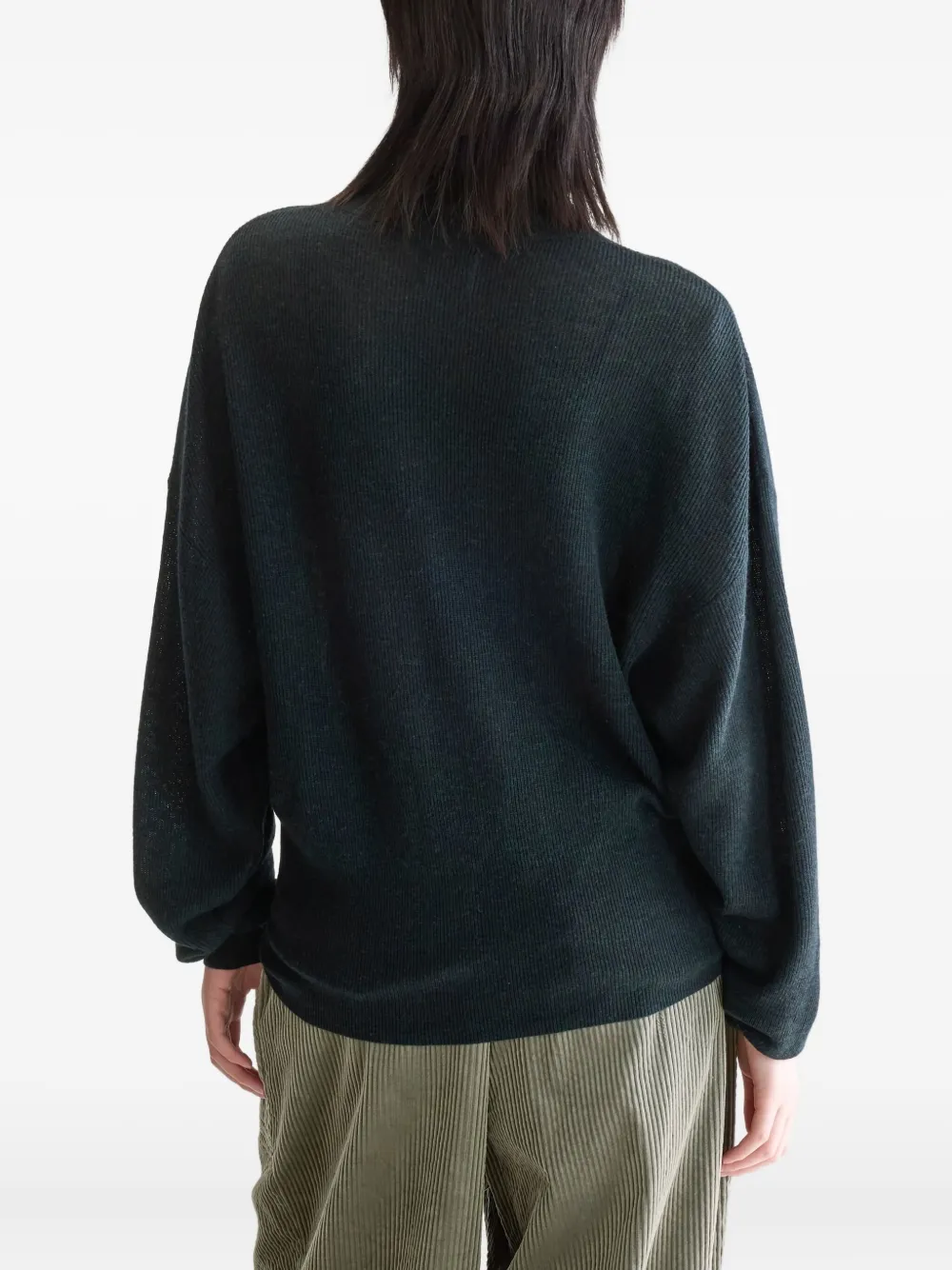 Bellerose Arybol Roll-neck Sweater In Green