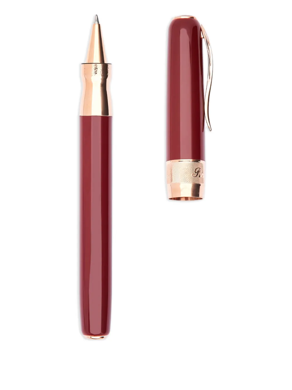 Pineider Classic Rose Gold rollerball pen (14.4cm x 1.55cm) | Pens & Pencils | Image 2