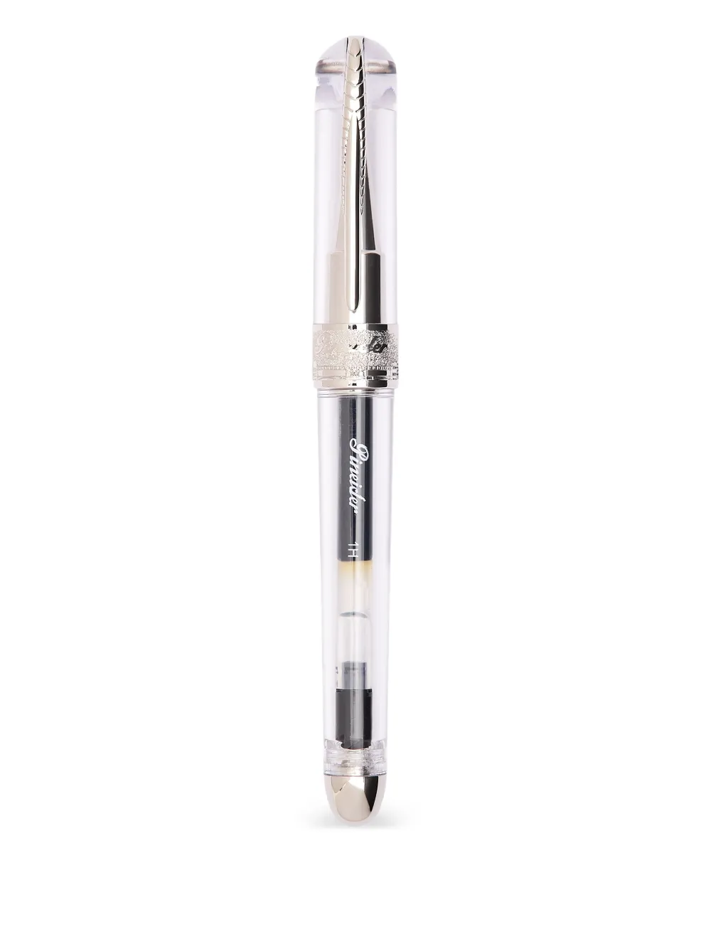 Pineider engraved ballpoint pen | White | Image 1