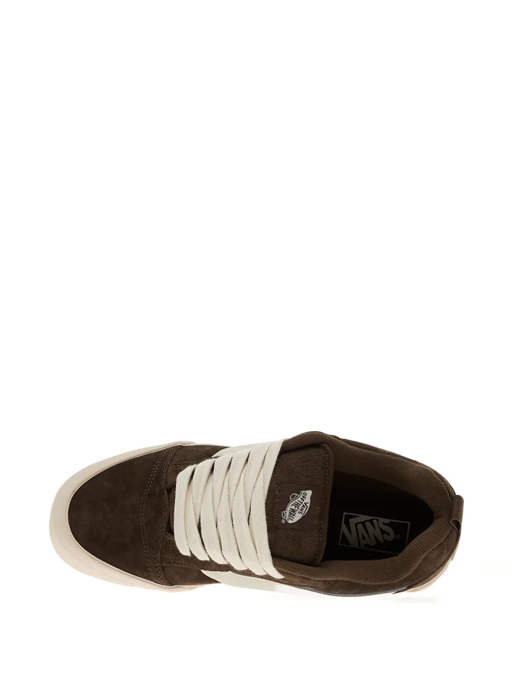 Vans Knu Skool Suede Sneakers In Brown