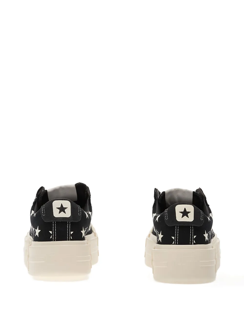 Converse Cruise Star-print Platform Sneakers In Black