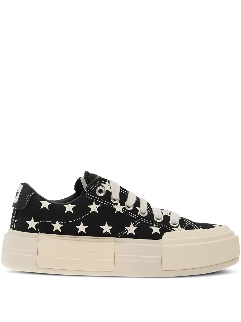 Converse Cruise sneakers met plateauzool en sterprint Zwart