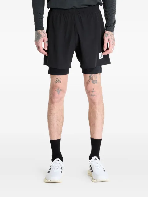 SAYSKY logo-patch performance shorts