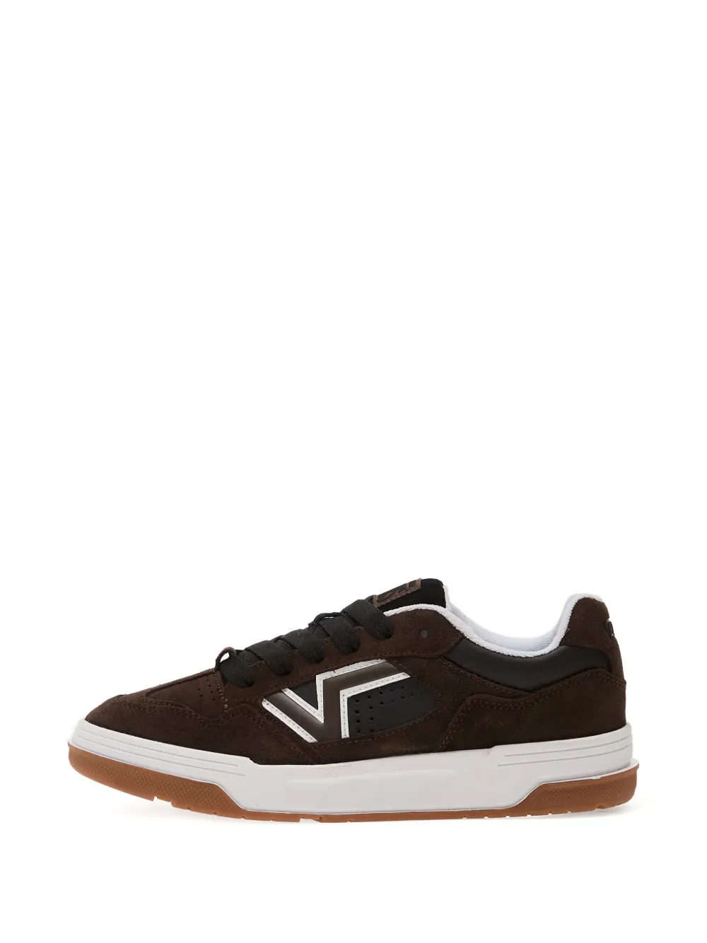 Vans Upland Logo Sneakers In Black