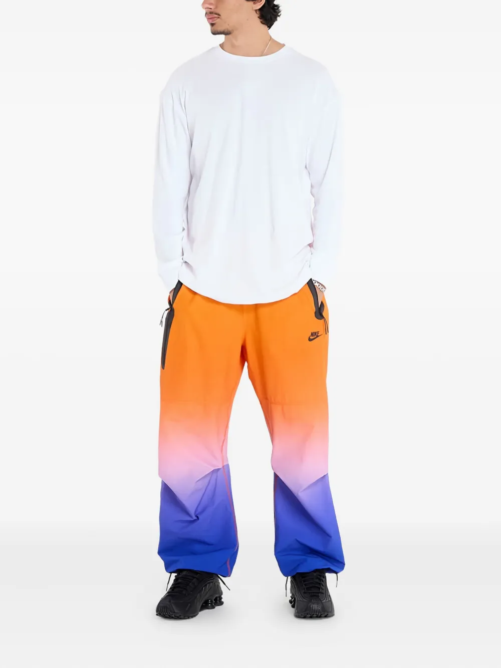 Nike adjustable woven trousers - Oranje