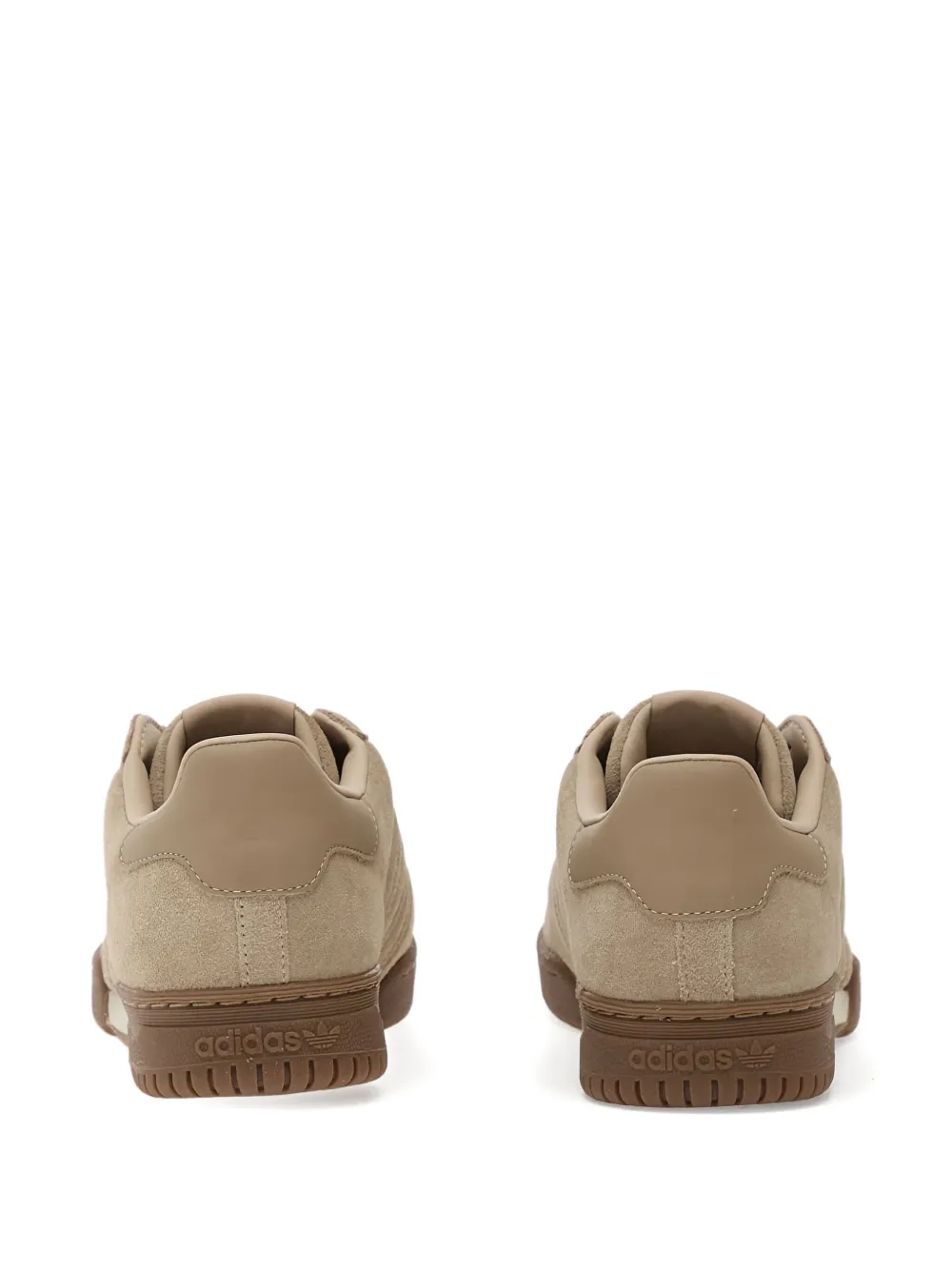 adidas Powerphase geperforeerde sneakers Beige