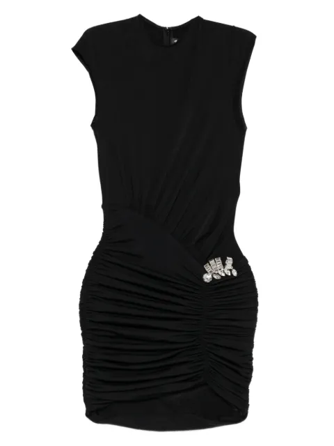 David Koma embellished ruched dress