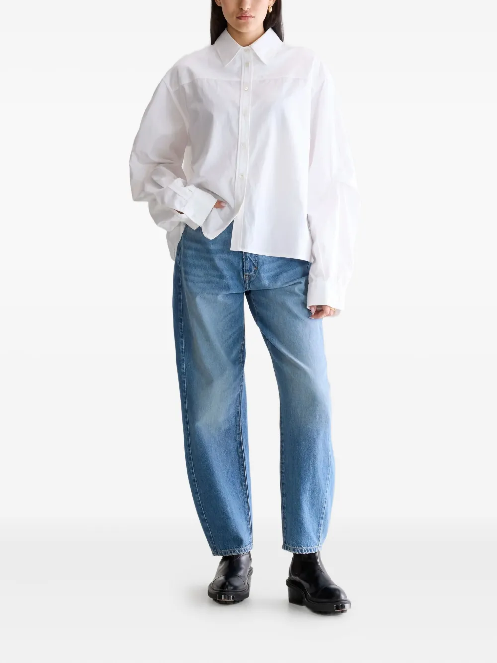 Bellerose Kenza poplin shirt - Wit
