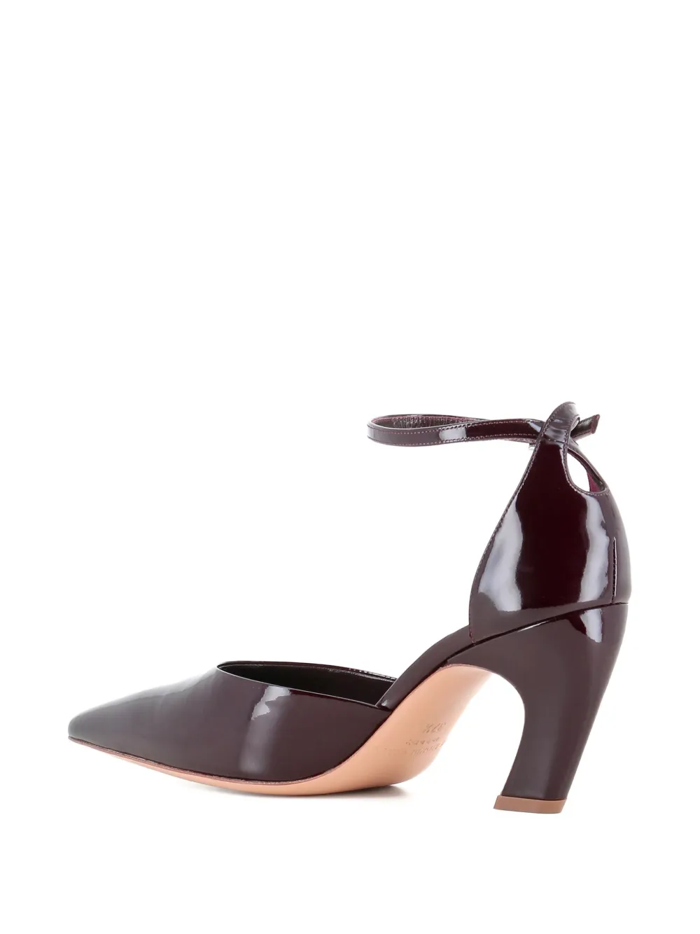 Le Monde Beryl Pointed-toe Pumps In Burgundy