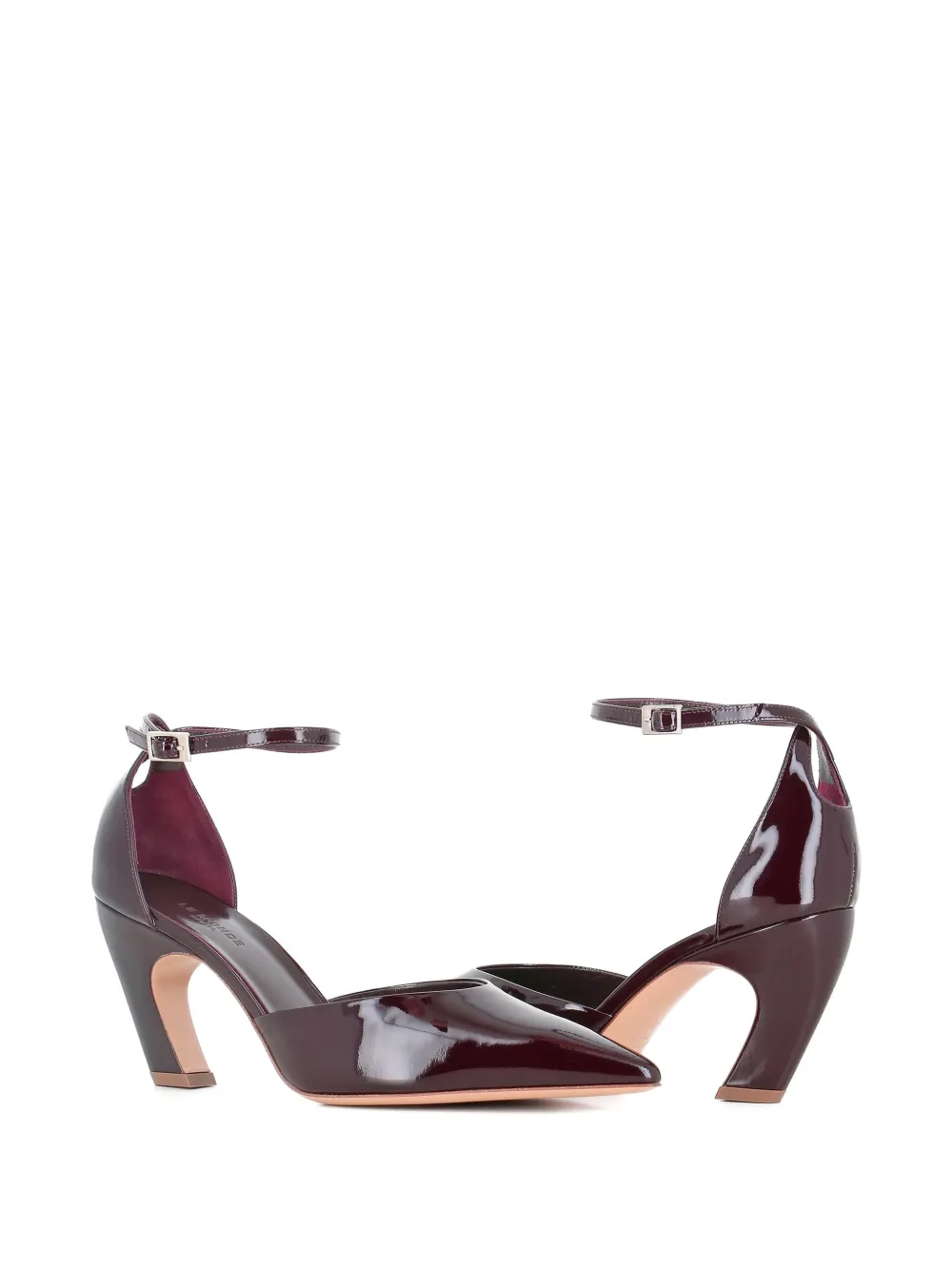 Le Monde Beryl Pointed-toe Pumps In Burgundy