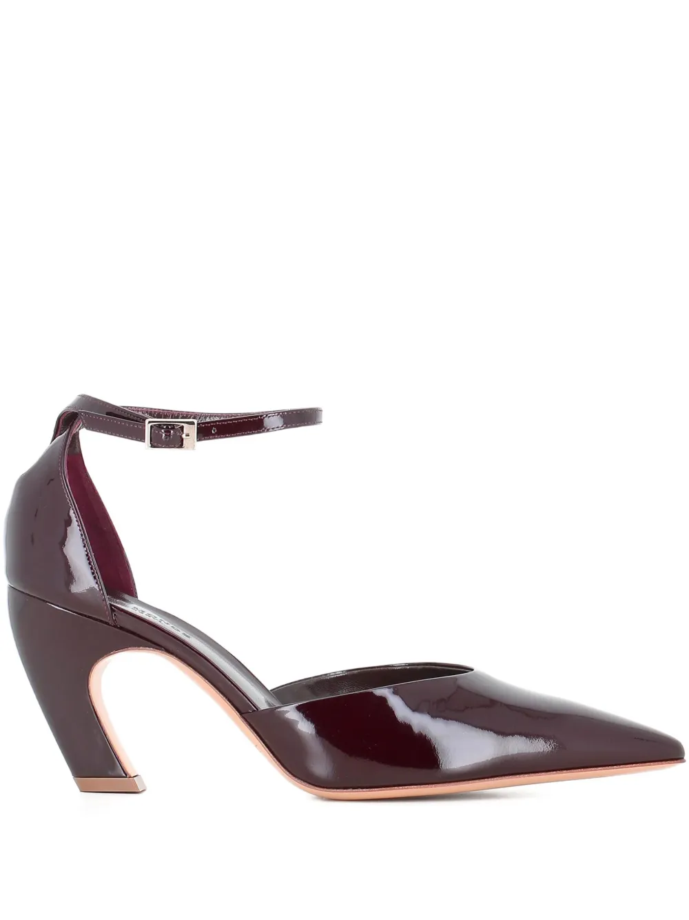 Le Monde Beryl Pointed-toe Pumps In Burgundy