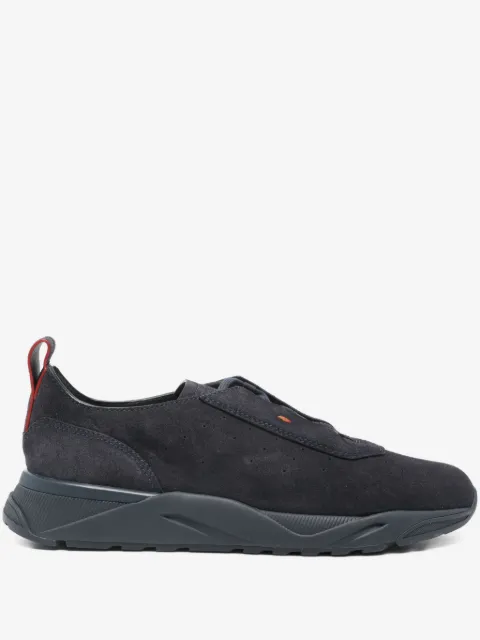 Santoni suede sneakers