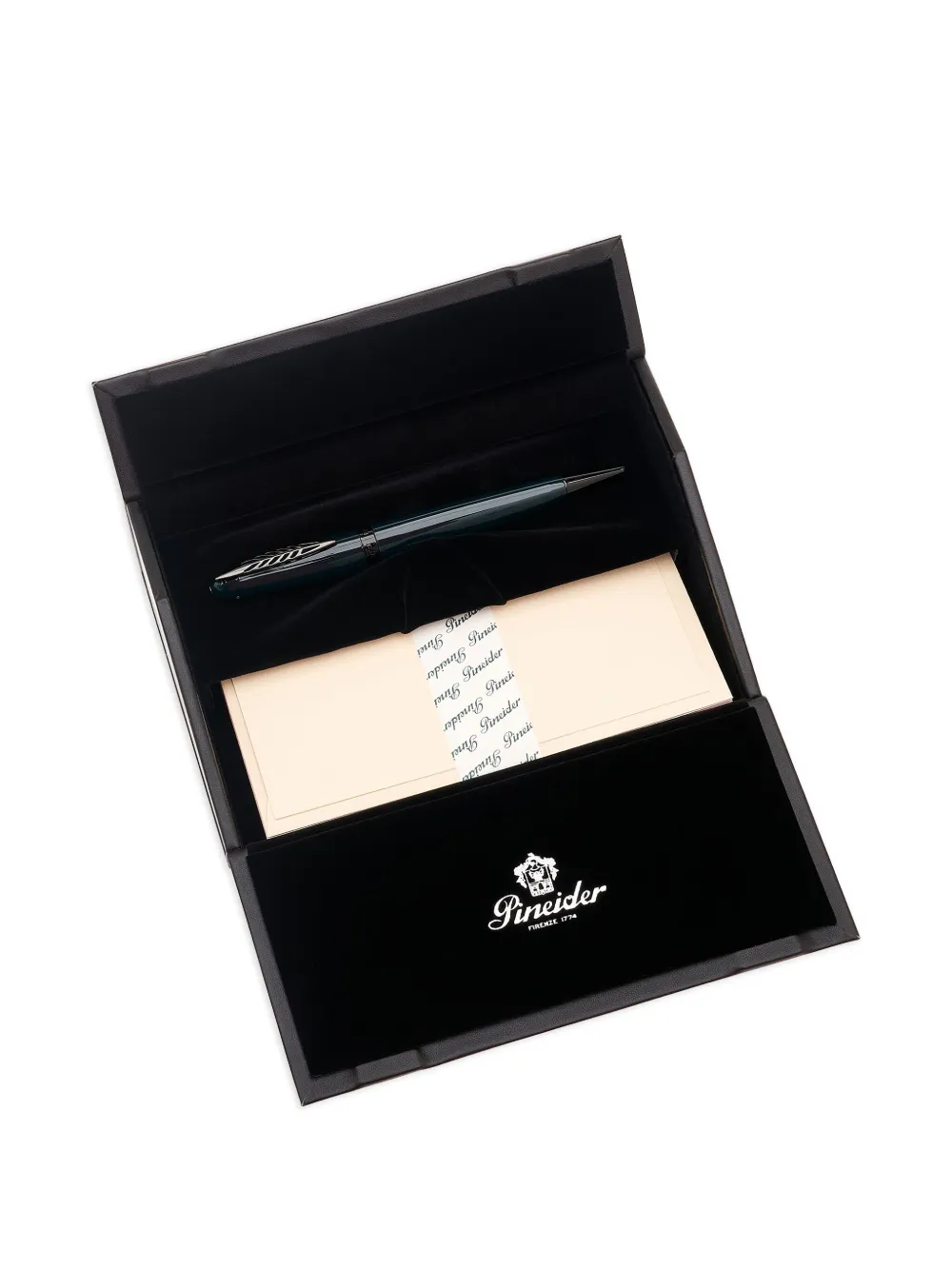 Pineider Tempi Moderni Ballpoint Pen (15cm X 1.52cm) - Black 