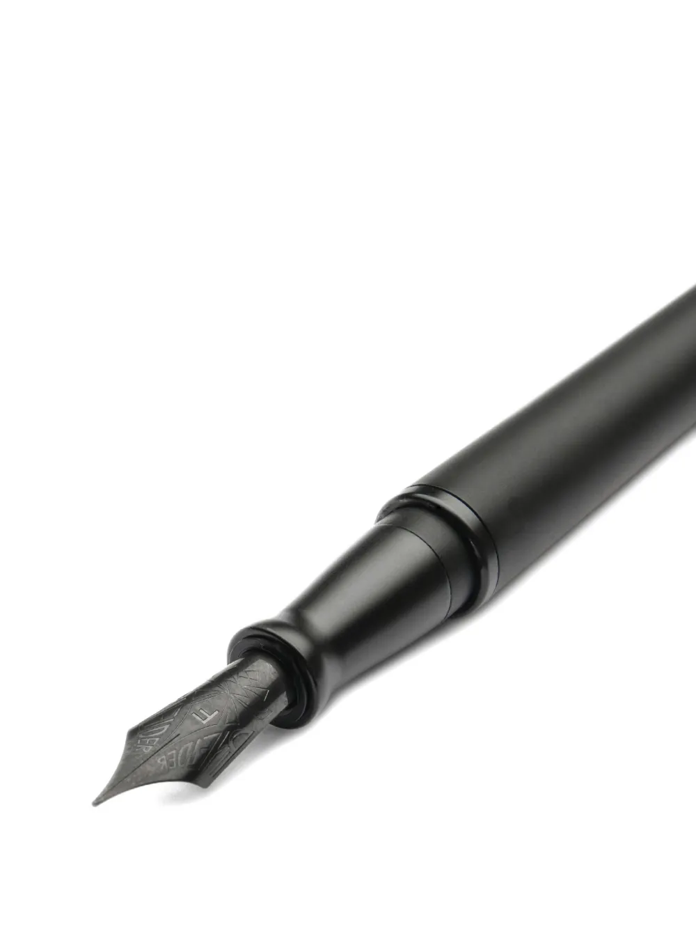  Pineider Avatar Ur Matt Engraved Fountain Pen (14.8cm X 1.42cm) - Black 