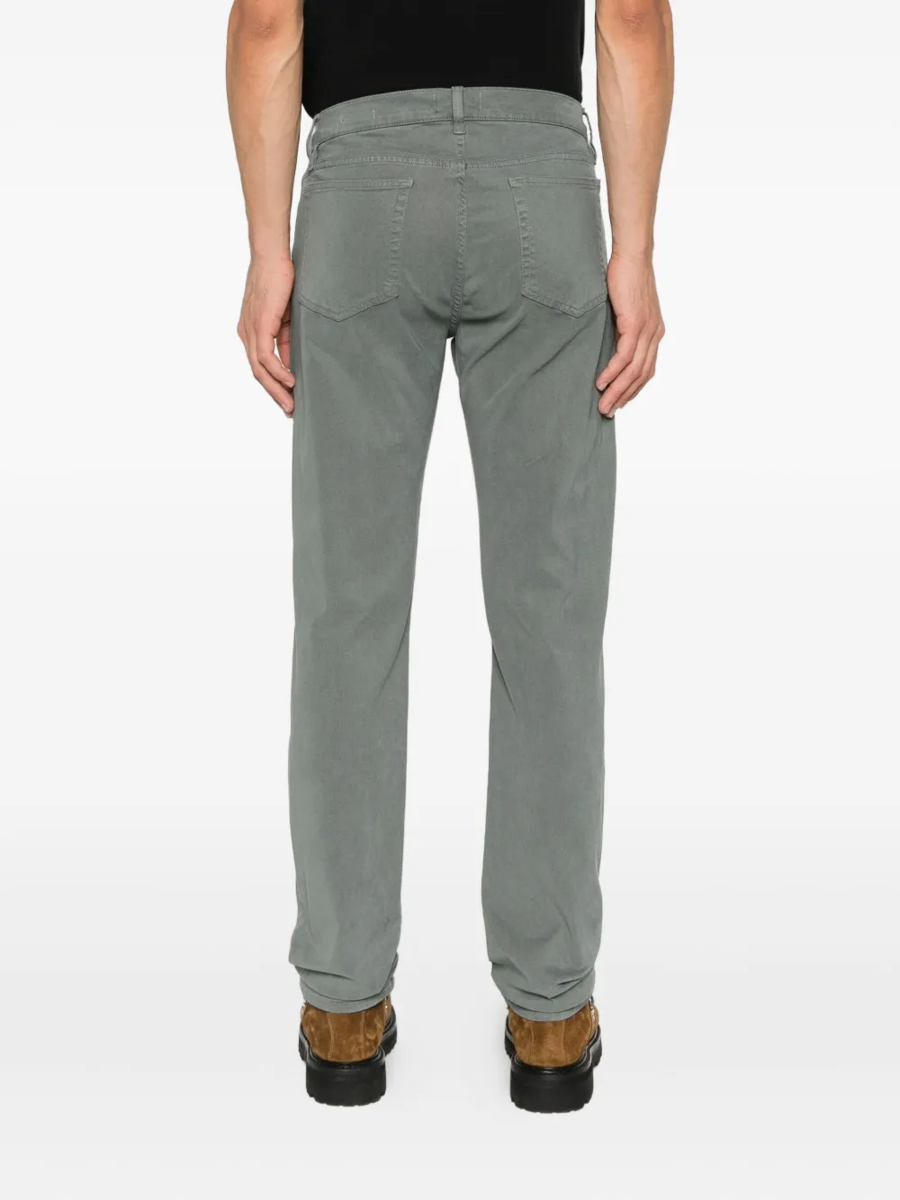 FRAME Broek met vijf zakken Blauw