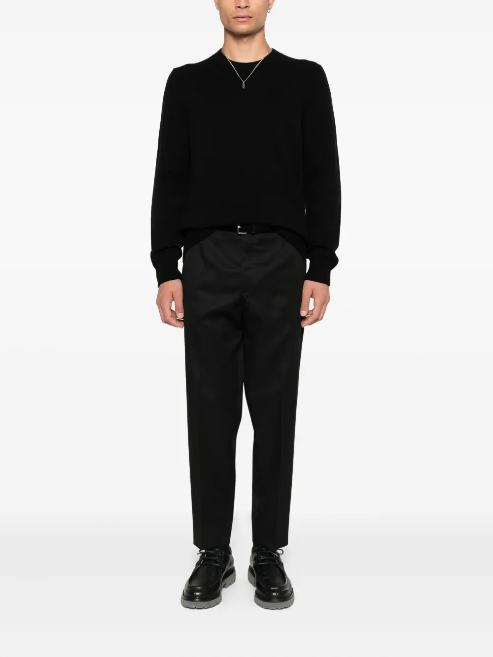 Soft Goat crewneck sweater | Knitted Sweaters | Image 2