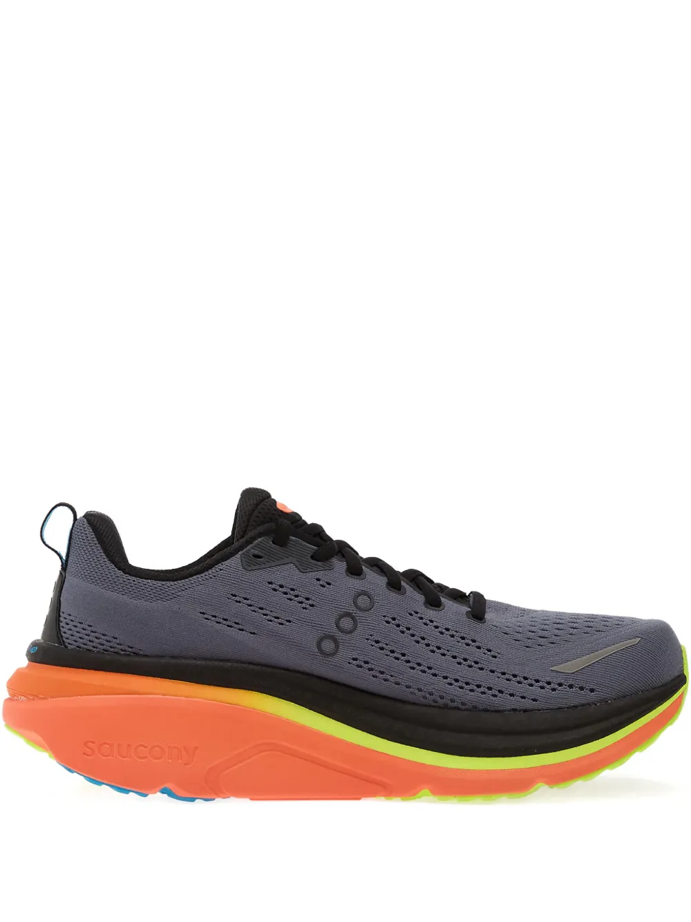 Saucony Hurricane 25 geperforeerde sneakers Grijs