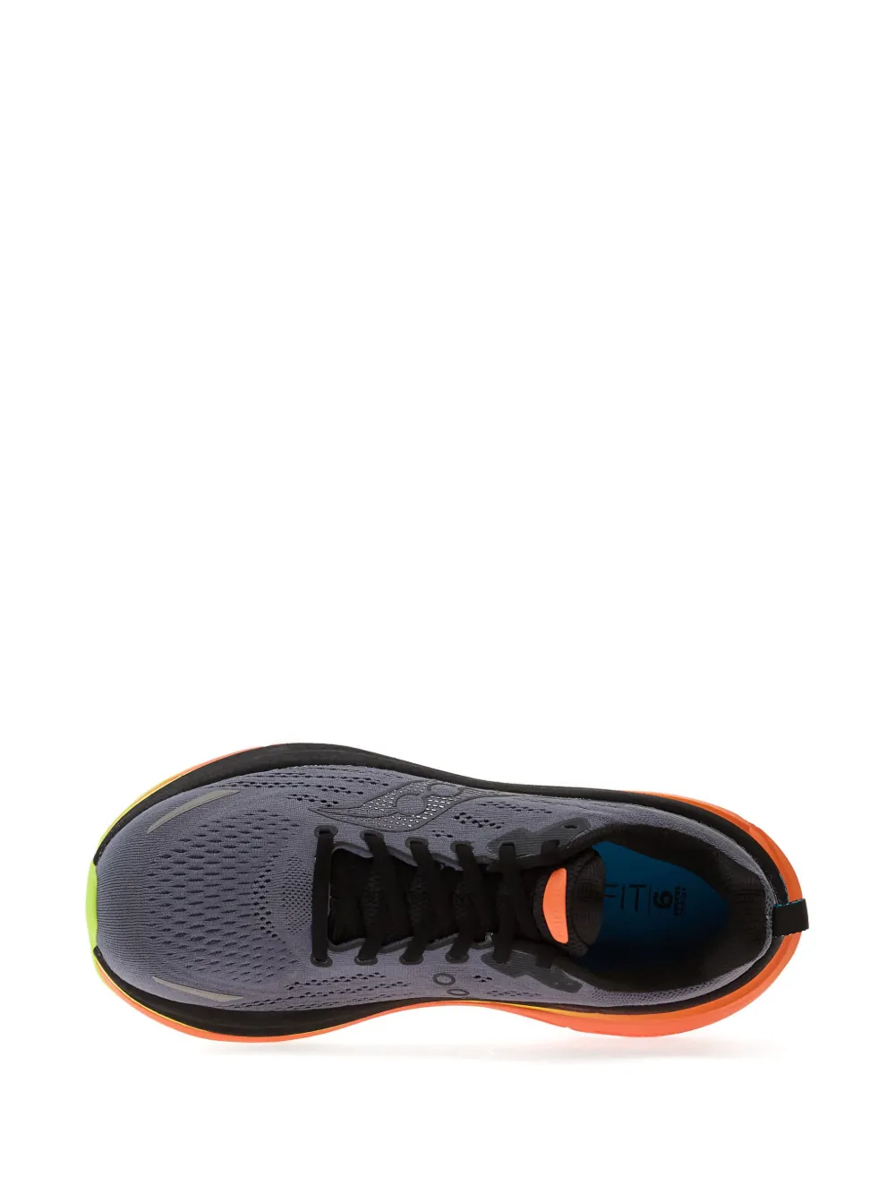 Saucony Hurricane 25 geperforeerde sneakers Grijs