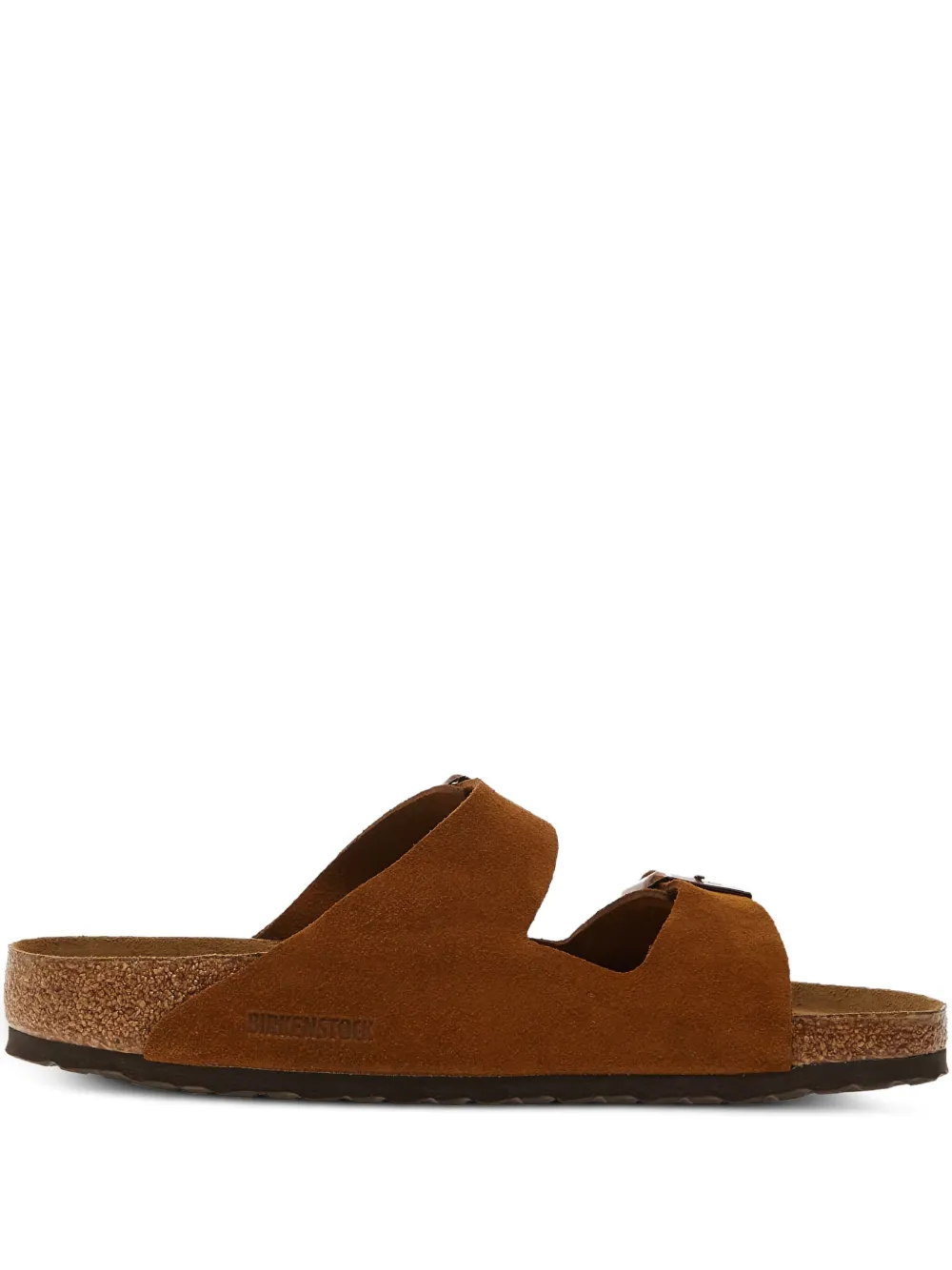 Birkenstock sandales Arizona Soft en daim | marron | Image 1