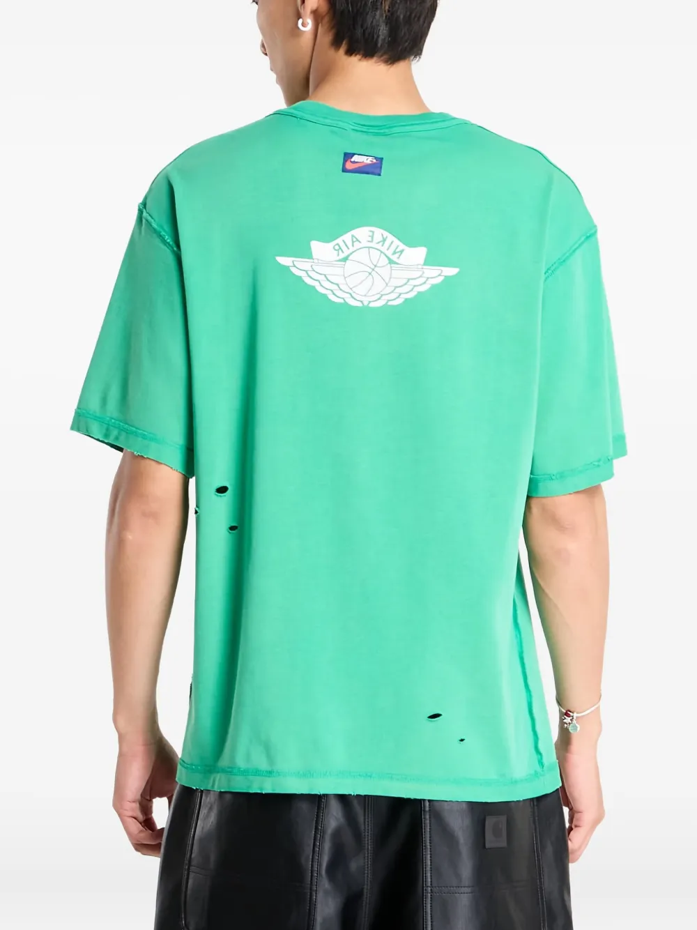 Jordan Rare Air Cotton T-shirt In Green