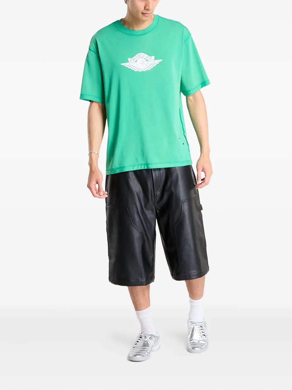 Jordan Rare Air Cotton T-shirt In Green