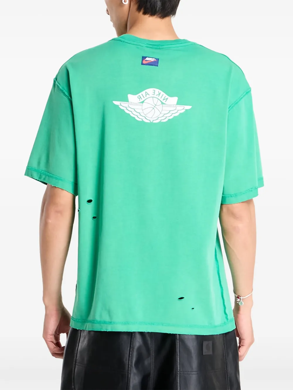 Jordan Rare Air katoenen T-shirt Groen