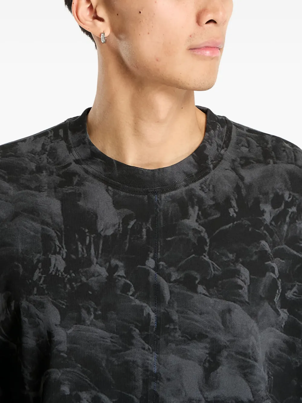 A-cold-wall* Embroidered-detail Tshirt In Multi