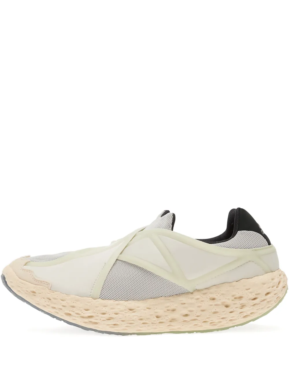 adidas Zponge Flux sneakers met gekruiste bandjes Beige
