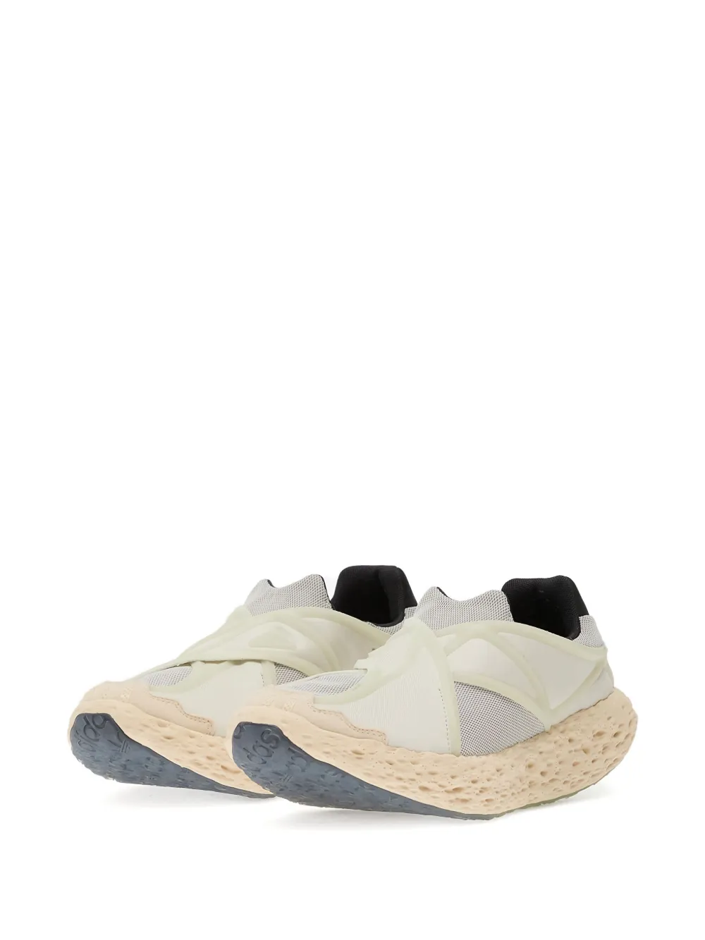 adidas Zponge Flux sneakers met gekruiste bandjes Beige