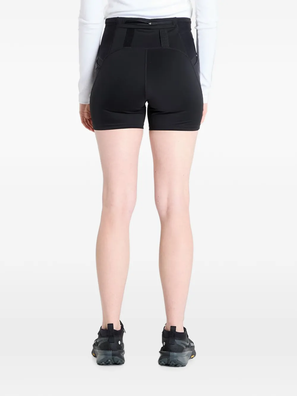 Nike high-waisted shorts Zwart