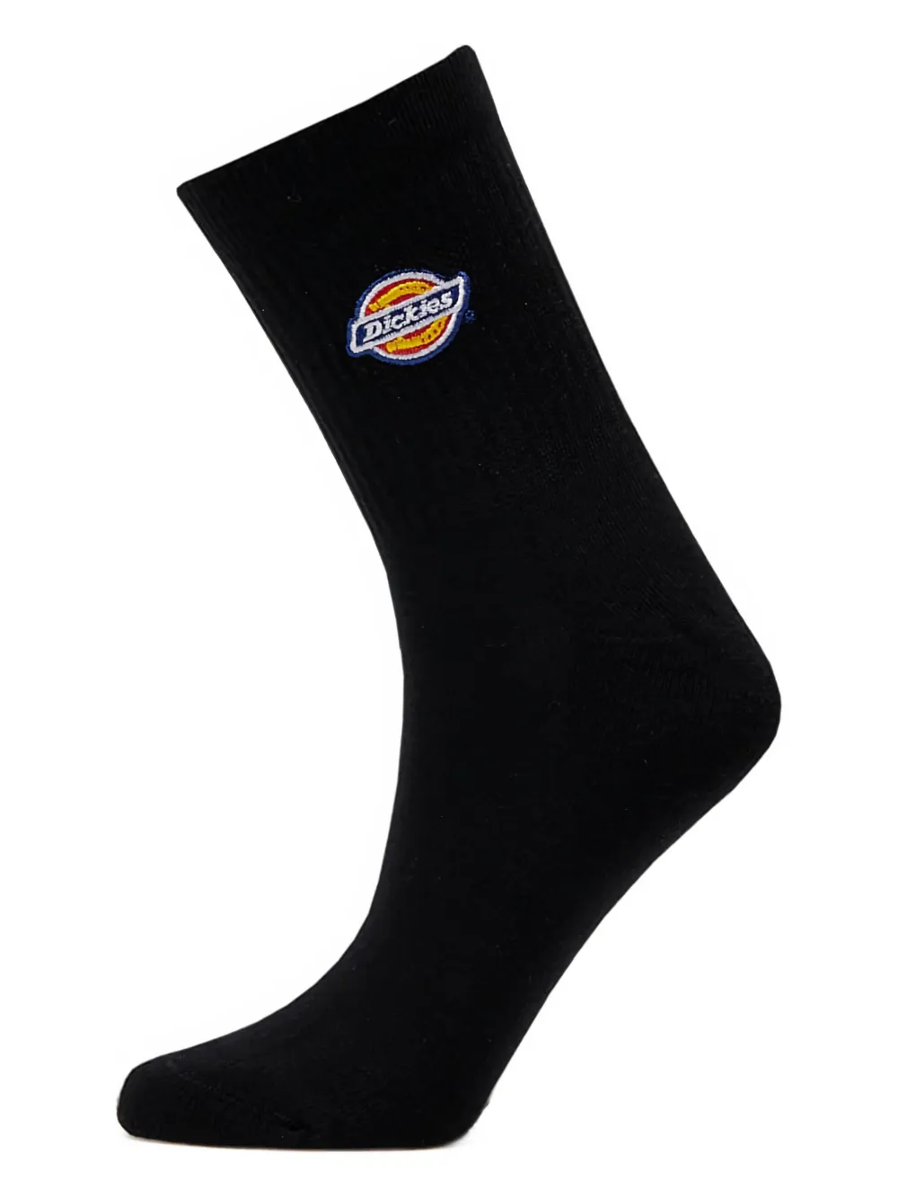 Dickies Valley Grove Logo-detail Socks (pack Of Three) In Black