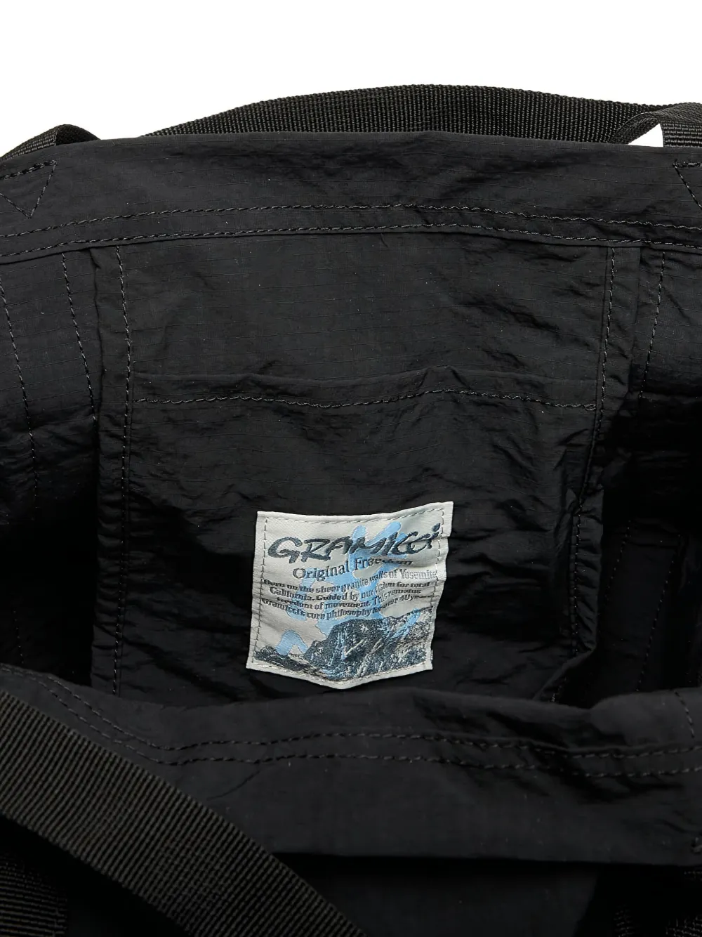 Gramicci Adjustable-strap Tote Bag In Black