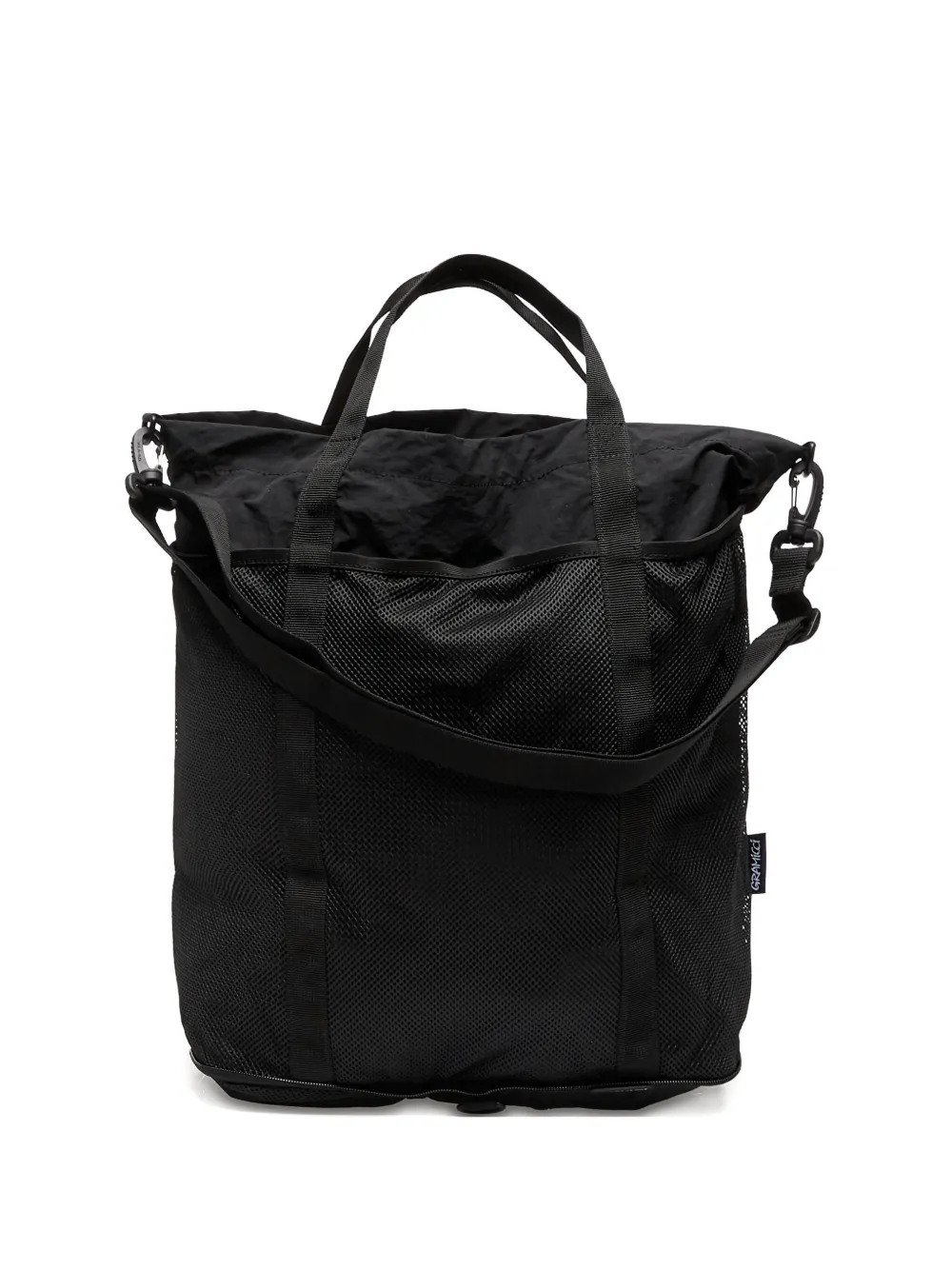 Gramicci Adjustable-strap Tote Bag In Black