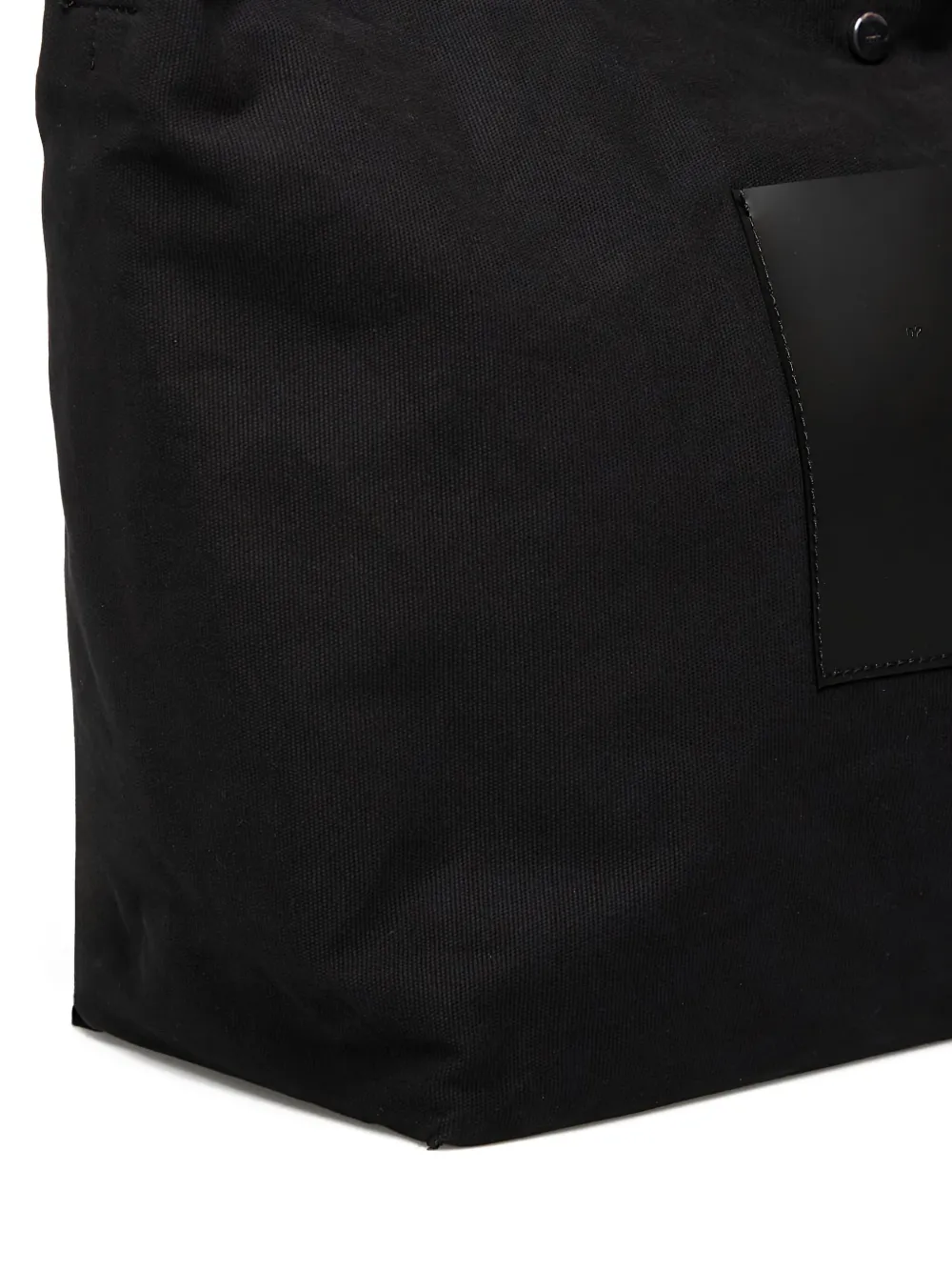Heliot Emil Claror Rectangular-patch Tote Bag In Black