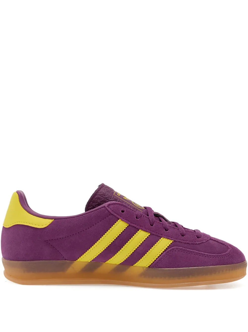 Adidas Originals Gazelle Lace-up Sneakers In Purple