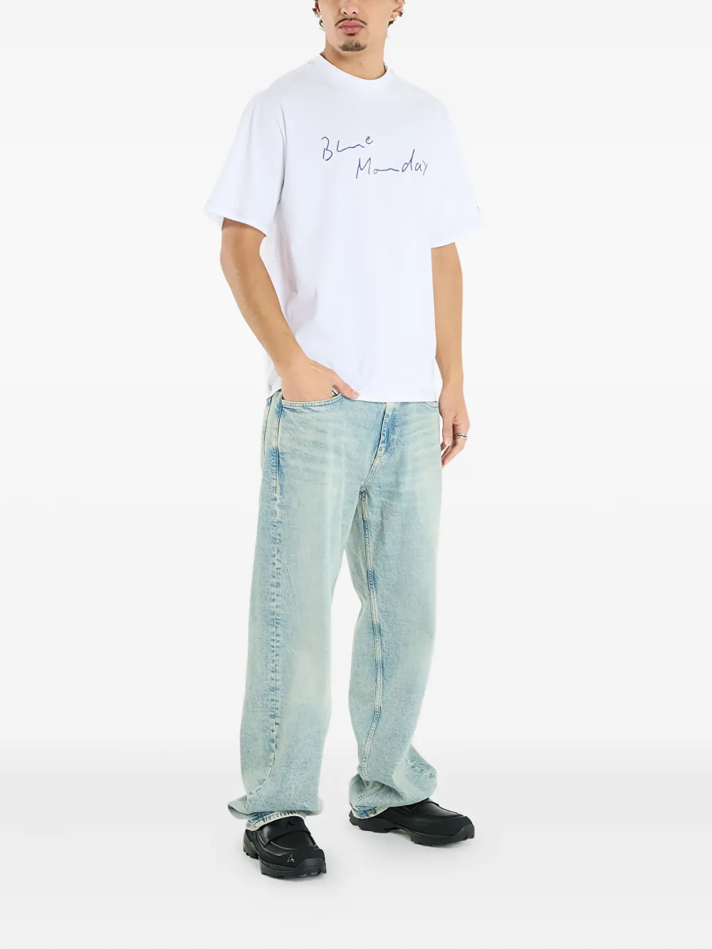 A-COLD-WALL* Blue Monday T-shirt - Wit