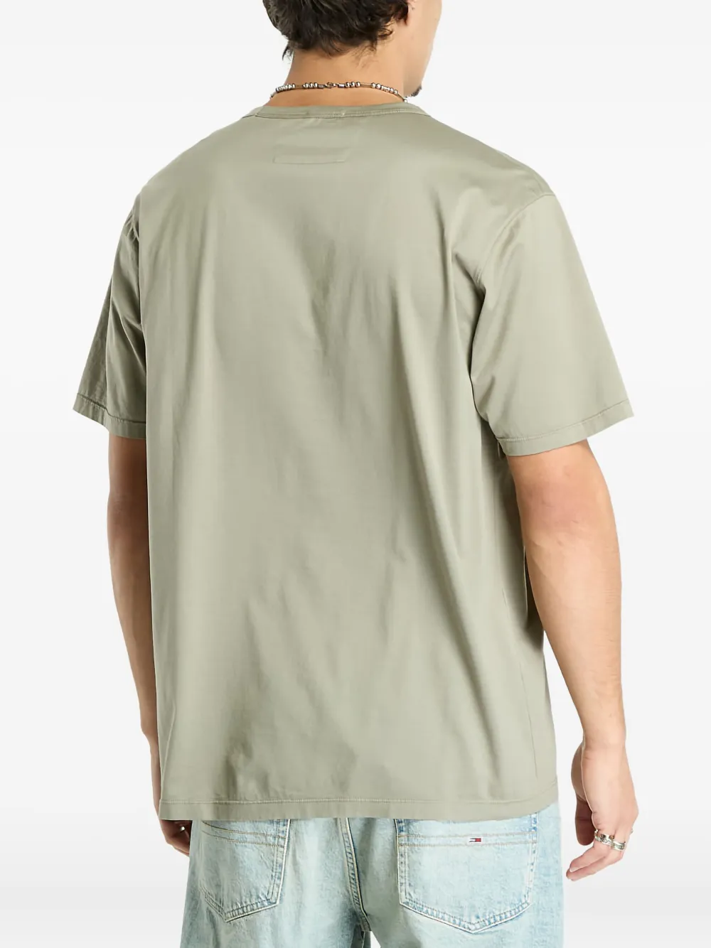 C.P. Company T-shirt met logoprint Grijs