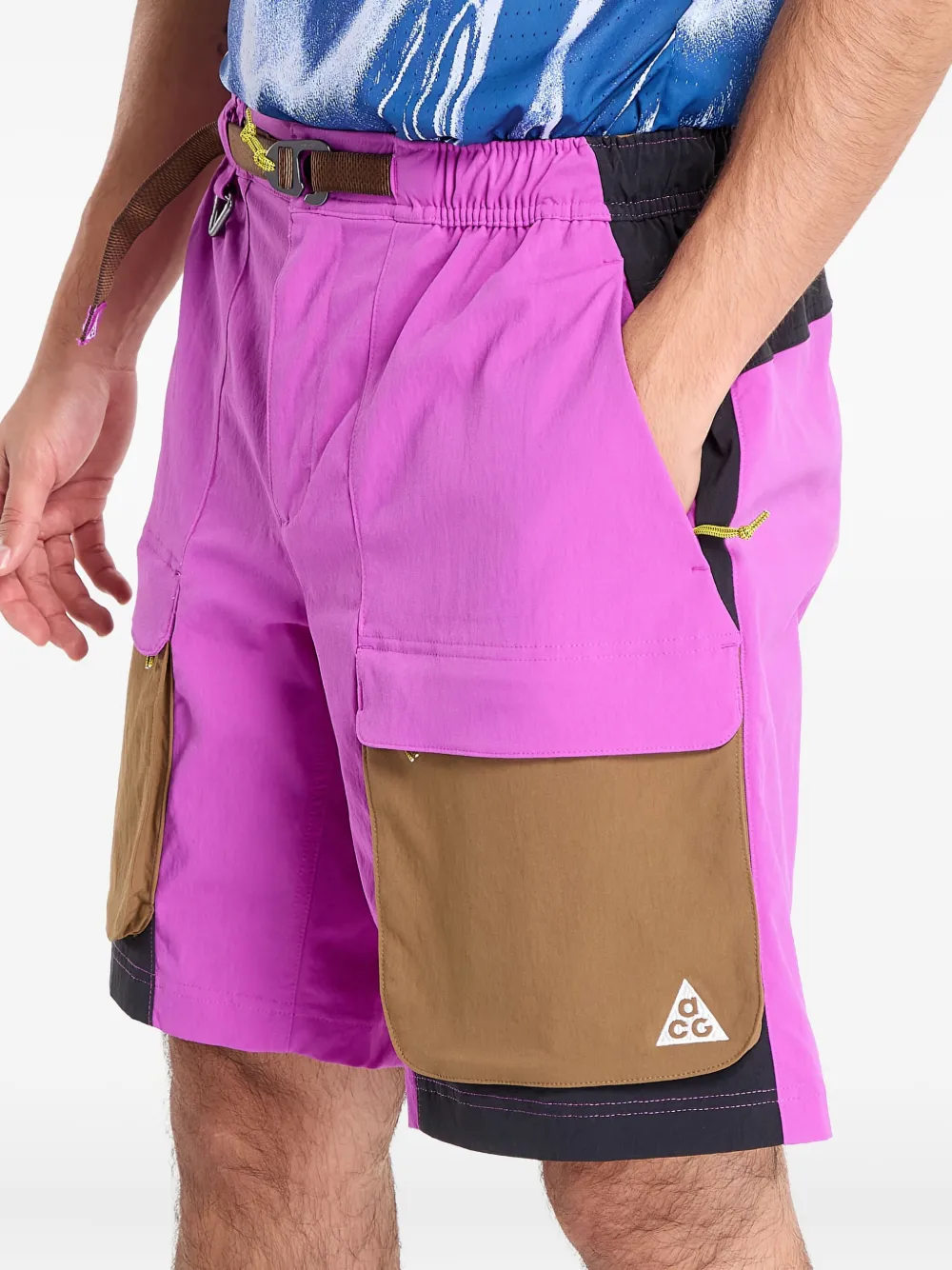 Nike Smith Summit cargo shorts Paars