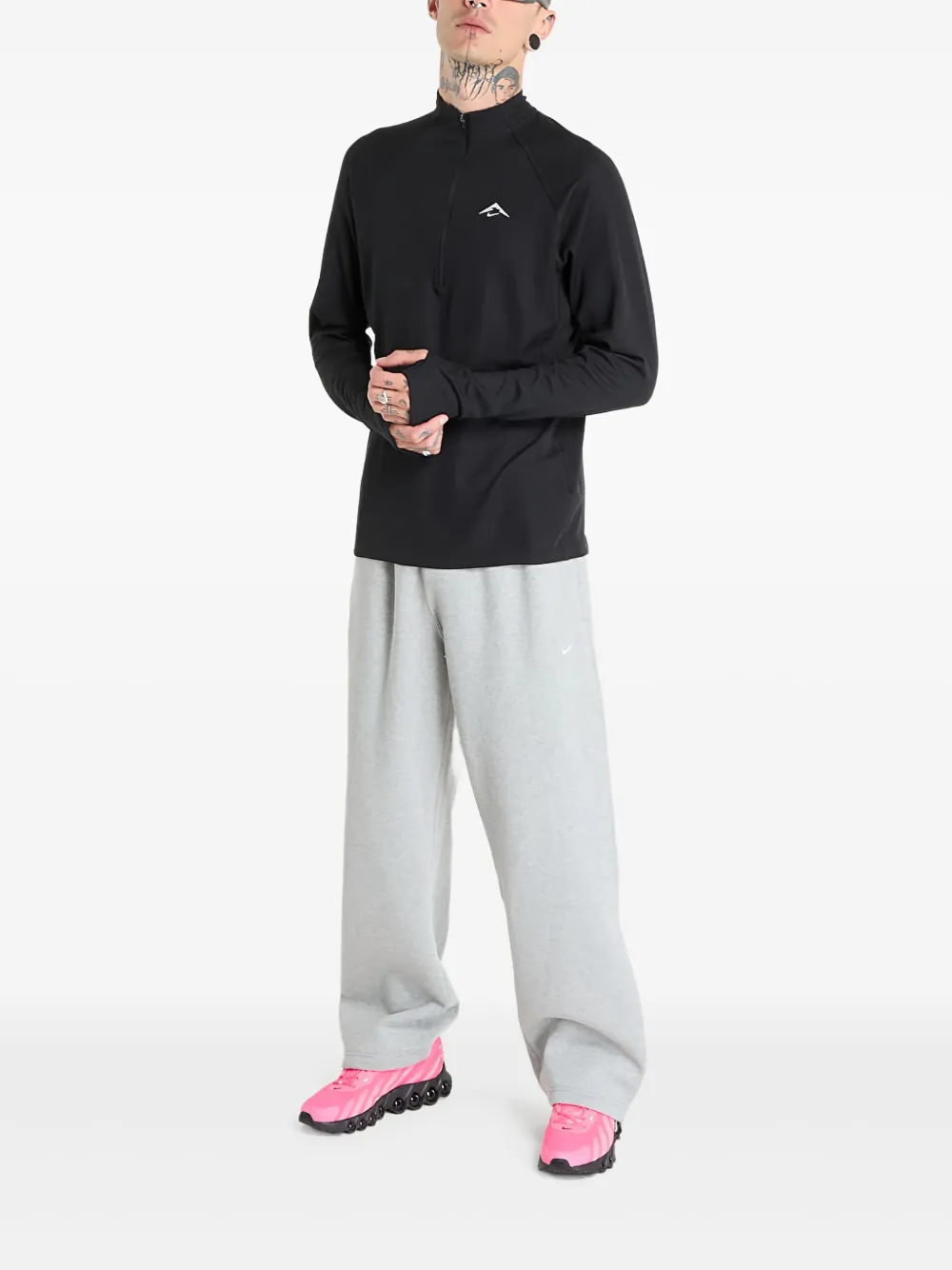 Nike half-zip long-sleeve T-shirt | T-Shirts | Image 2
