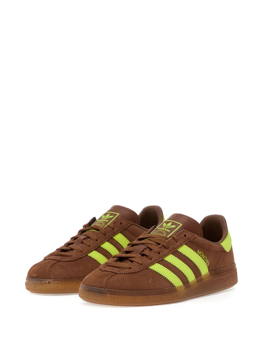 Adidas Muenchen three-stripes sneakers - Bruin