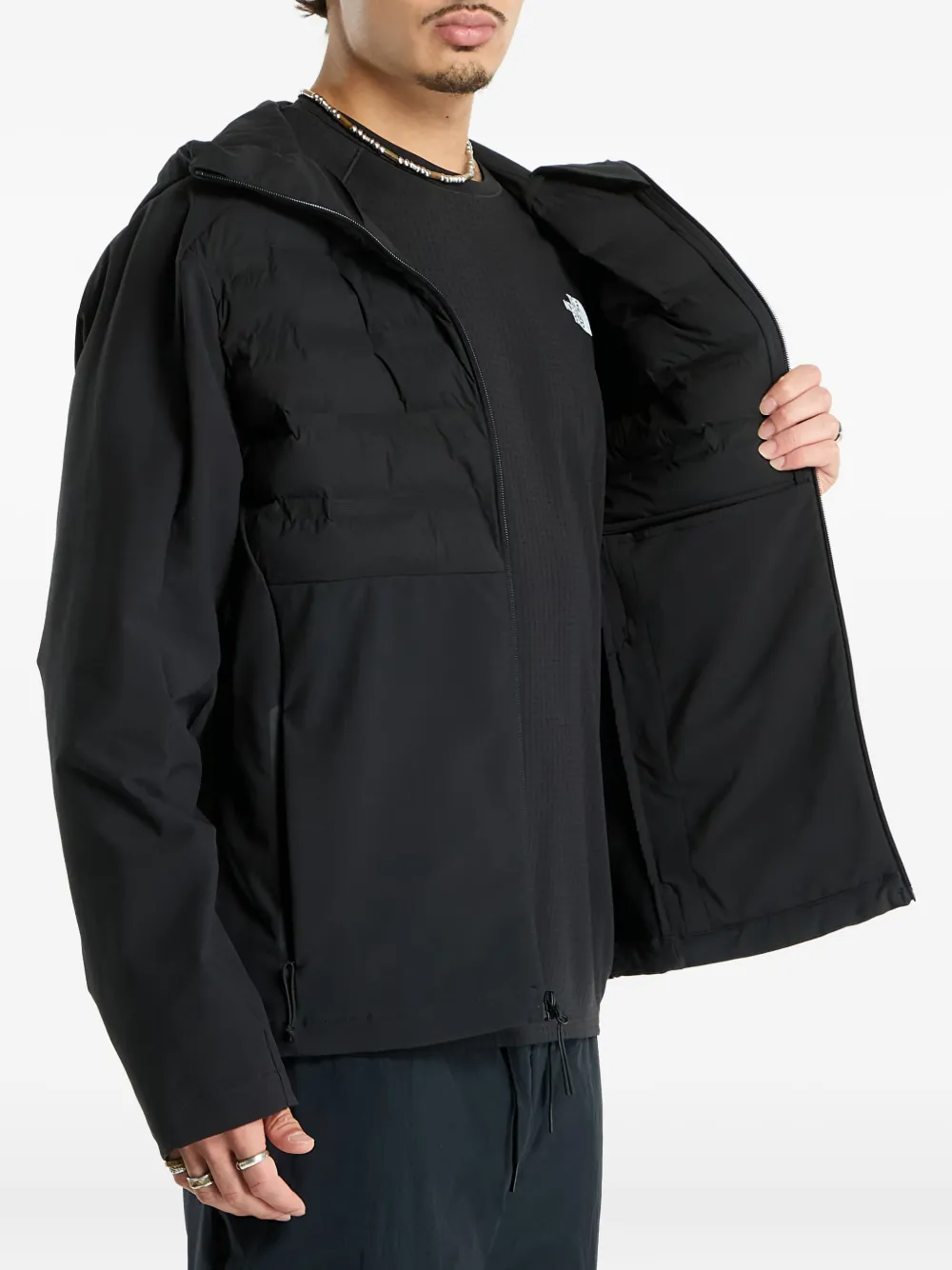 The North Face Mountain Athletics Cari jack met capuchon Zwart