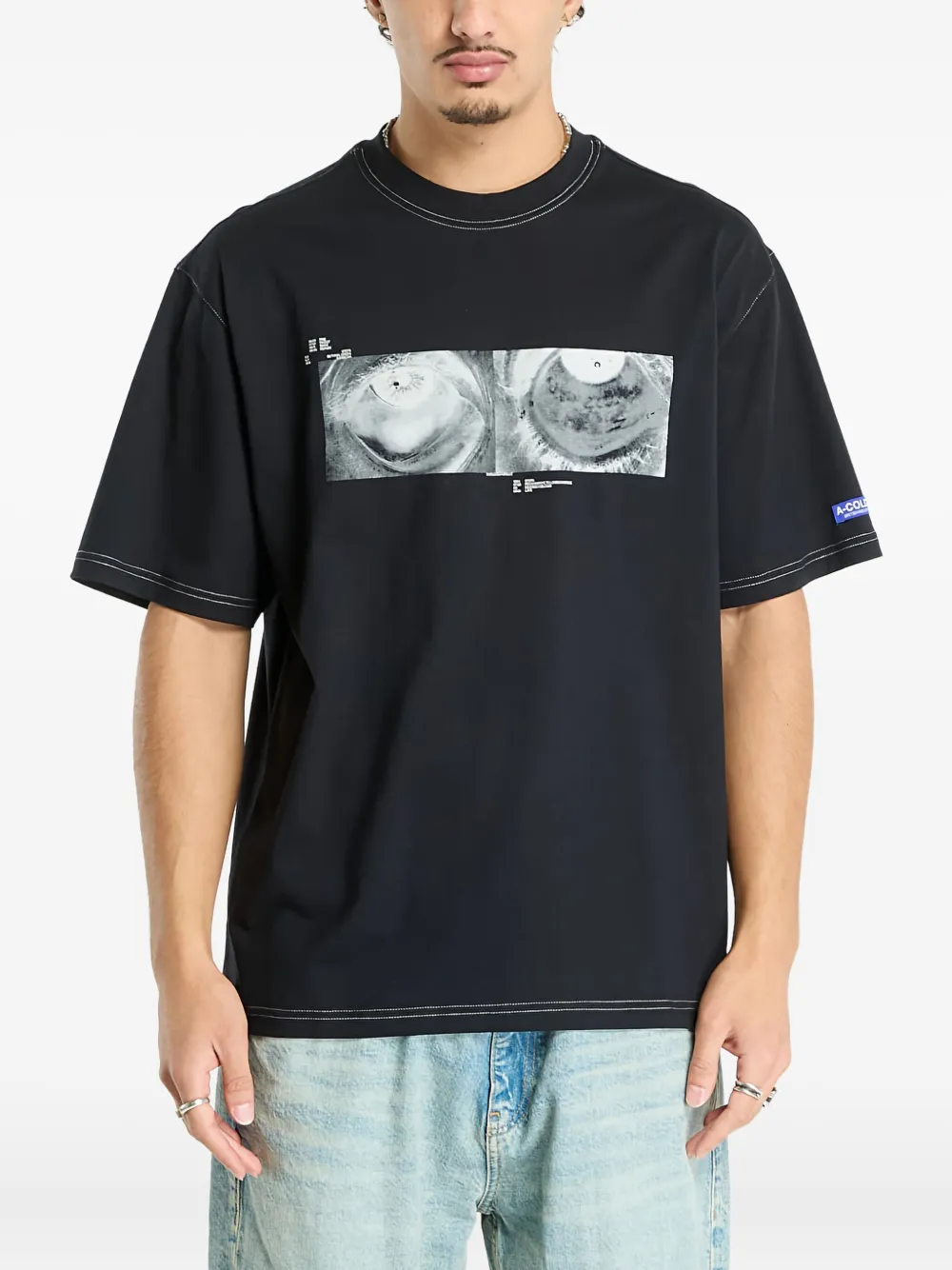 A-COLD-WALL* playera de algodón | negro | Image 1